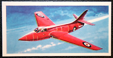 Cartão ilustrado HAWKER HUNTER registro de velocidade aérea aeronave experimental FE11 comprar usado  Enviando para Brazil