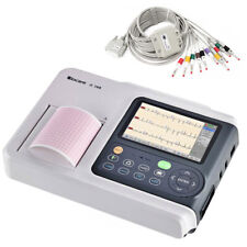 Usado, Máquina de ECG de 12 chumbo com eletrocardiógrafo de interpretação resultado analisado automaticamente FDA comprar usado  Enviando para Brazil