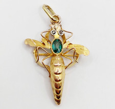 Pendentif vintage 18k d'occasion  Paris II