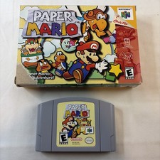 Paper Mario (Nintendo 64 N64) na caixa original autêntica comprar usado Paper Mario (Nintendo 64 N64) na caixa original autêntica comprar usado  Enviando para Brazil