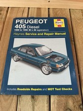 Peugeot 405 haynes for sale  SOUTHAMPTON