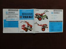 Advertising iseki range d'occasion  Expédié en Belgium