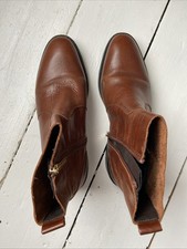 Brown leather office for sale  LONDON
