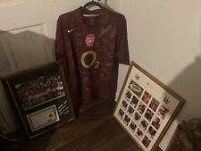 Signed arsenal 2005 for sale  WALTHAM CROSS