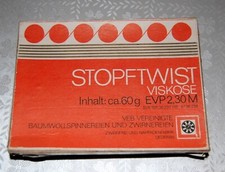 Stopftwist viskose gdr gebraucht kaufen  Crimmitschau
