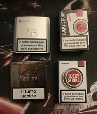 Portasigarette lucky strike usato  Italia
