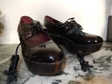 Chaussure cuir verni d'occasion  Le Mas-d'Agenais