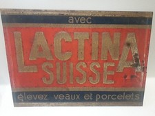 Plaque publicitaire ancienne d'occasion  Les Abrets