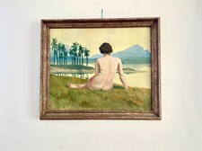 Tableau léon tournier d'occasion  Roquebrune-Cap-Martin