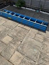 Blue fibreglass ladder for sale  BEDFORD