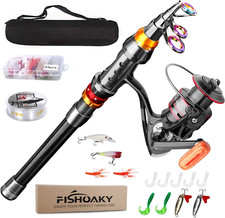 Canna pesca spinning usato  Roma
