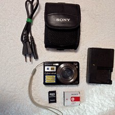 Câmera Digital Sony Cyber-shot DSC-W120 7,2MP-Preta, Testada, Carregador, Cartão de Memória comprar usado  Enviando para Brazil