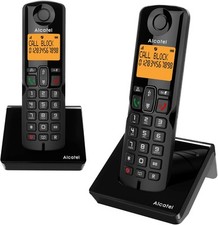 Używany, Telefon bezprzewodowy Alcatel S280DUOBBLACK TOWAR B na sprzedaż  PL