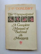 THE UNEXPURGATED CODE A COMPLETE MANUAL OF SURVIVAL & MANNERS J. P. Donleavy 1st comprar usado  Enviando para Brazil