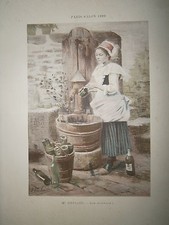 Engraving 1899 color d'occasion  Expédié en Belgium