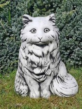 Steinfigur steinguss katzenfig gebraucht kaufen  Dannewerk