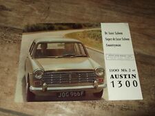 Catalogue brochure austin d'occasion  Mitry-Mory