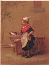 Chromos cor14960 fille d'occasion  France