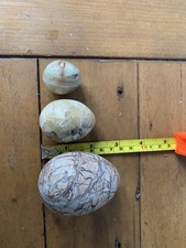 Marble stone eggs for sale  BEDFORD