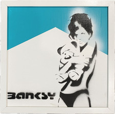 Banksy graffiti art for sale  Beverly Hills