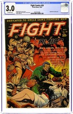 Quadrinhos Fight #28 CGC 3.0 1943 4527231006, usado comprar usado Quadrinhos Fight #28 CGC 3.0 1943 4527231006, usado comprar usado  Enviando para Brazil