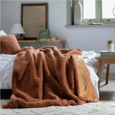 habitat green throw for sale  SCARBOROUGH