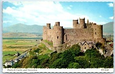 Postcard harlech castle for sale  TEWKESBURY
