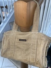 Bolsa de mão vintage Y2K Aeropostale bolsa de ombro veludo bronzeado em excelente estado usado comprar usado  Enviando para Brazil