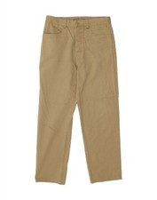 Calça casual masculina reta RIFLE W33 L30 bege algodão BT38 comprar usado  Enviando para Brazil