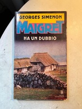 Simenon maigret dubbio usato  Roma