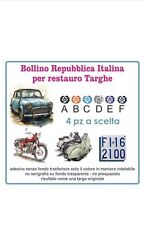 Bollino adesivo restauro usato  Presicce