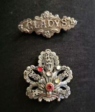 Vintage name brooch for sale  LEICESTER