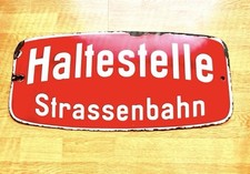 Haltestellenschild haltestelle gebraucht kaufen  Dresden