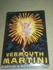 Blechschild vermouth martini gebraucht kaufen  Hanau