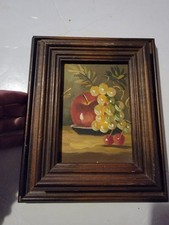 Vintage fruit painting for sale  Springfield