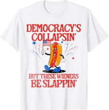 Camiseta Liberal Fourth Of July Wiener comprar usado  Enviando para Brazil