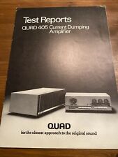 Test report quad for sale  STEVENAGE