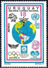 Uruguay 1977 upu usato  Trambileno