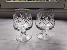 Pair crystal whiskey for sale  FLEET