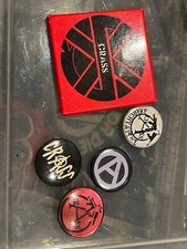 Crass badges for sale  BARNSLEY