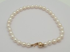 Gelbgold akoya armband gebraucht kaufen  Elsdorf-Westermühlen