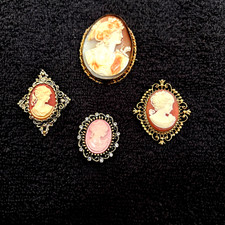 Piece cameo brooch for sale  Glencoe