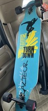 Longboard azul amarelo ótimo estado! My Way Of Life comprar usado  Enviando para Brazil
