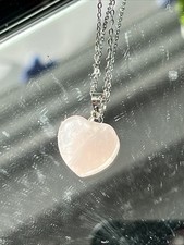 Silber kette rosenquarz gebraucht kaufen  Bonn