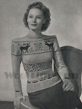 Vintage knitting pattern for sale  WIDNES