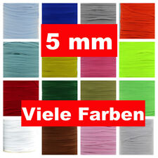 Gummiband 5mm farbig gebraucht kaufen  Altshausen