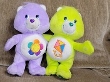 Pipa floral Care Bears Harmony Care Bear and Do Your Best verde roxo 7" comprar usado  Enviando para Brazil