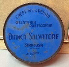 Scatola latta tonda usato  Catania