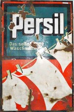 Werbeschild persil metall gebraucht kaufen  Berlin