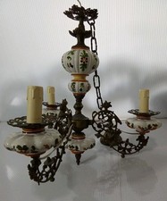 Antico lampadario ottone usato  Mugnano di Napoli